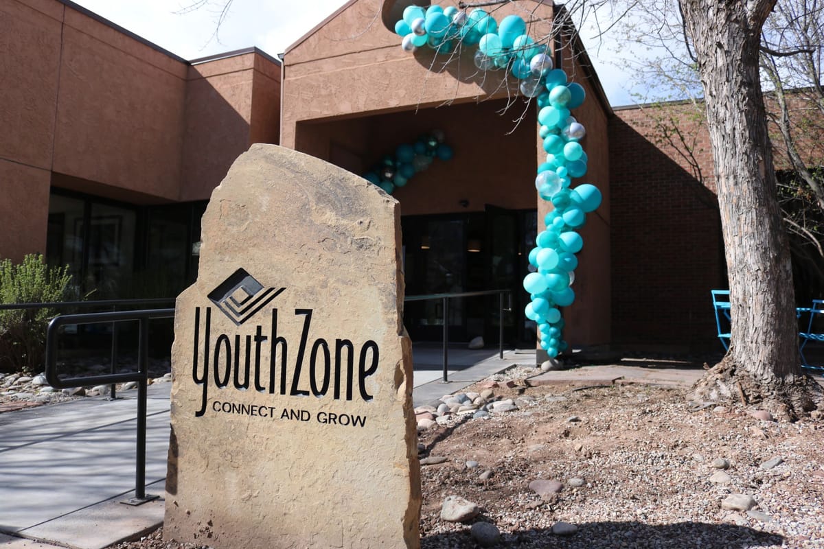 The YouthZone building exterior in Glenwood Springs